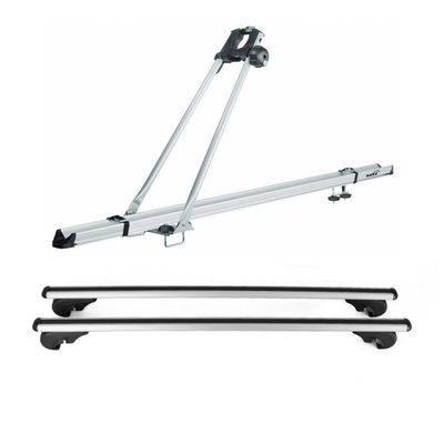 OMAC Bike Rack Carrier Roof Racks Set fits GMC Terrain 2018-2024 Gray 3X