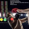 Adjustable Set 4 Balls + 2 Headbands for Boxing Training, Hand-Eye Coordination, Speed & Reflex Improvement, Novice Friendly view 2