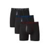 Hanes Mens Total Support Pouch Pack, X-temp Cooling, Anti-chafing, Moisture-wicking Underwear, Trunks Available Boxer Briefs, Regular Leg - Black, Large US view 1