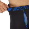 Hanes Mens Total Support Pouch Pack, X-temp Cooling, Anti-chafing, Moisture-wicking Underwear, Trunks Available Boxer Briefs, Regular Leg - Black, Large US view 3