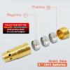 Bayattoo Bore Sight 223REM and 9mm Laser Sight Red Dot Boresighter with 9pcs Batteries (5.56MM+9MM) view 3
