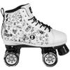 Chaya 810673 38 Sketch White Roller Skates for Men and Women, 59 mm/78A Wheels, ABEC 7 Carbon Steel Bearings view 1