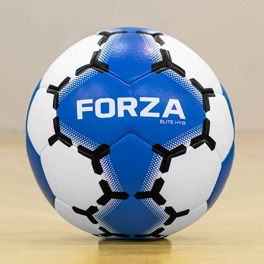 FORZA Elite HYB Handball - Rubber Training & Match Ball | Kids' Handball Equipment (Size 2, Pack of 1)