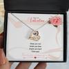 Love Dancing Necklace - Valentine Poem Love Necklace view 3