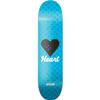 Universo Brands The Heart Supply Vertical Flow Neon Skateboard Deck -8.25 Blue - (Bundled with Free 1'' Hardware Set) view 1