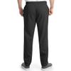 Fruit of The Loom Men's Eversoft Fleece Open Bottom Sweatpants with Pockets, Relaxed Fit, Moisture Wicking, Breathable, Black Heather, Medium view 2