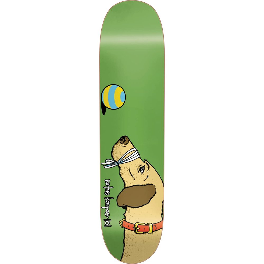 101 Natas Dog Skateboard Deck -7.88 Green SP- Assembled AS Complete Skateboards