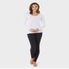 32 Degrees Women's 2 Pack Performance Ultra Light Thermal Baselayer Legging Pant, Black/Black, Small view 3
