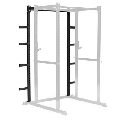 Titan Fitness T-2 Series Power Rack Extension Kit, Black 83" Height x 10" Depth, 2x2 12-Gauge Steel Uprights, Bolt-Together Rack Expansion for Home Gym with Weight Plate Holders
