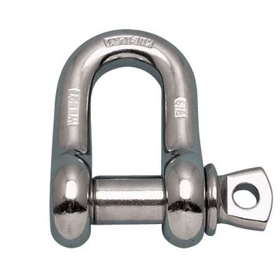 Suncor Stainless Steel 316-NM Chain Shackle 7/8" Oversize PIN (S0115-FS22)