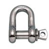 Suncor Stainless Steel 316-NM Chain Shackle 7/8" Oversize PIN (S0115-FS22) view 1