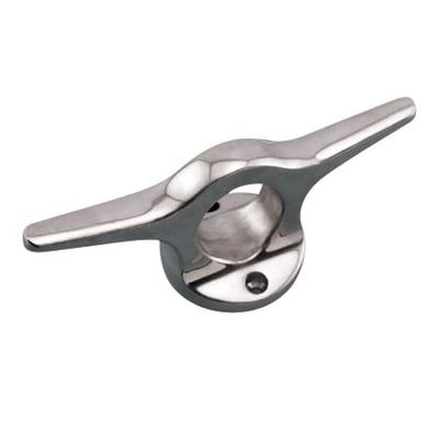 Suncor Stainless Lift Eye Cleat, Boat Cleat, Rope Cleat 7", 316 SS