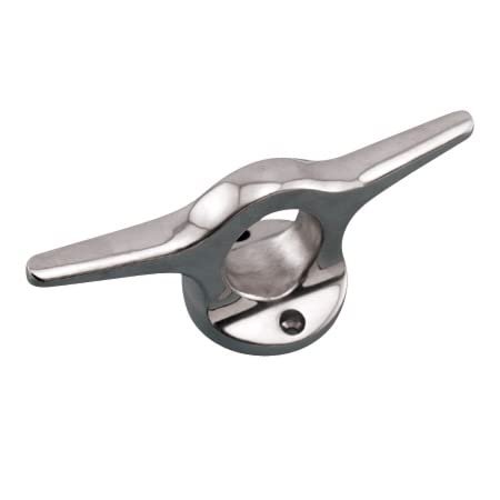 Suncor Stainless Lift Eye Cleat, Boat Cleat, Rope Cleat 7", 316 SS
