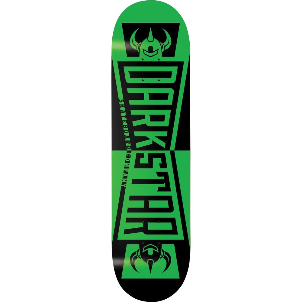 Darkstar Divide Skateboard Deck -7.75 Green Rhm - (Bundled with Free 1'' Hardware Set)