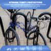 DocksLocks Weatherproof Coiled Security Cable (5ft to 25ft Lengths) with Reinforced Looped Ends, Anti-Theft Protection for Kayaks, Bikes, Paddleboards, Outdoor Equipment, Bicycles and More 10ft view 2