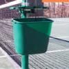 BuyBocceBalls Listing for Har-Tru - Tennis, Bocce, Golf Accessories - Court Valets - Har-Tru Tidi-Court Court Organizer Complete Package - Green - with Basket, Tray, Bracket and Hardware (129-5001) view 1