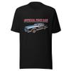 1977 Olds Delta 88 Pace Car Indianapolis 500 Short-Sleeve Unisex T-Shirt Black view 1