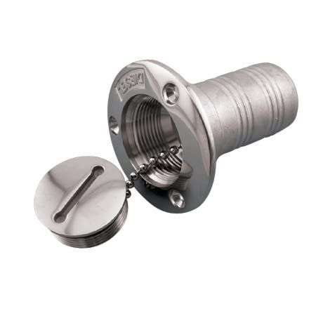 Suncor Hose Deck Fills 316 Stainless Steel 2" Diesel (S3922-0000)
