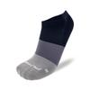 Pure Athlete No Show Yoga Grip Socks - Grippy Non Slip Sock with Grips for Women Men Pilates (Large, Black-Grey) view 2