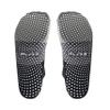 Pure Athlete No Show Yoga Grip Socks - Grippy Non Slip Sock with Grips for Women Men Pilates (Large, Black-Grey) view 3