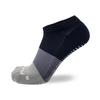 Pure Athlete No Show Yoga Grip Socks - Grippy Non Slip Sock with Grips for Women Men Pilates (Large, Black-Grey) view 4