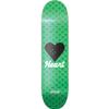 Universo Brands The Heart Supply Vertical Flow Neon Skateboard Deck -8.12 Green - (Bundled with Free 1'' Hardware Set) view 1