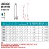 Stainless Long D Shackle with Captive PIN 1/2" 316 SS view 2
