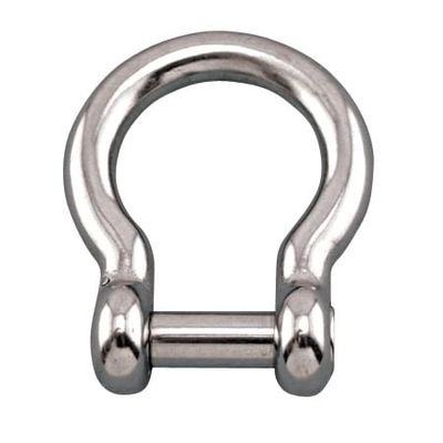 Suncor Stainless Steel 316 Bow Shackle with NO SNAG PIN 3/4" (S0116-NS20)