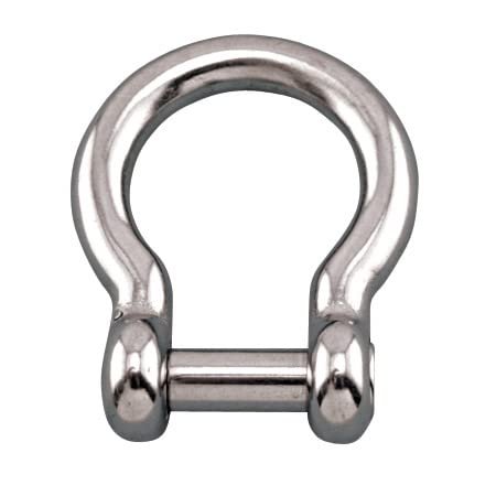 Suncor Stainless Steel 316 Bow Shackle with NO SNAG PIN 3/4" (S0116-NS20)