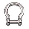 Suncor Stainless Steel 316 Bow Shackle with NO SNAG PIN 3/4" (S0116-NS20) view 1