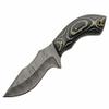 SZCO Supplies 9" Black Micarta Handle Damascus Steel Outdoor view 2