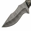SZCO Supplies 9" Black Micarta Handle Damascus Steel Outdoor view 3