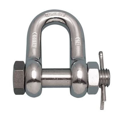 Suncor Stainless Steel 316-NM Bolt Chain Shackle 1/2" (S0115-SA13)