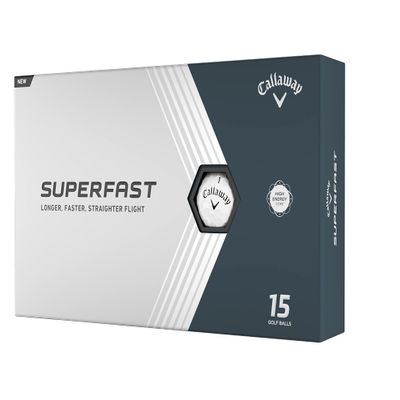Callaway Golf Superfast Golf Balls, White