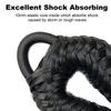 3 Feet Bungee Dock Line Boat Ropes for Docking Line Mooring Rope with Stainless Steel Clip Accessories for Boats 2pcs (Black, 3 Feet) view 4