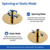 UMEKEN Spinning Static Dance Pole Portable Removable Adjustable 45mm Dancing Pole for Home Exercise Club Party Pub, Dancer Pole for Beginners and Professionals 440lb Weight Capacity, Gold view 4
