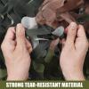 Sposuit Camo Netting - Camouflage Mesh Net, Military Camo Net for Hunting Bulk Roll, Camouflage Tarp Sunshade for Party Decorations, Sunshade, Camping Ghillie Netting view 3