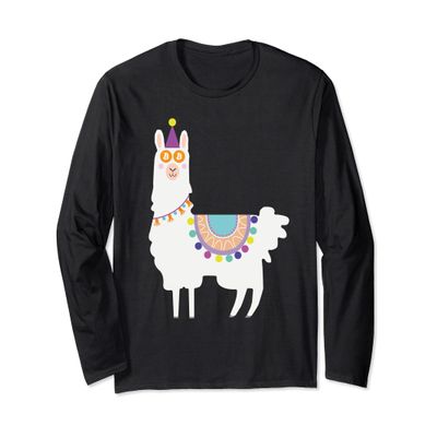 Cryptocurrency Llama Hodl BTC Crypto Alpaca Bitcoin Long Sleeve T-Shirt