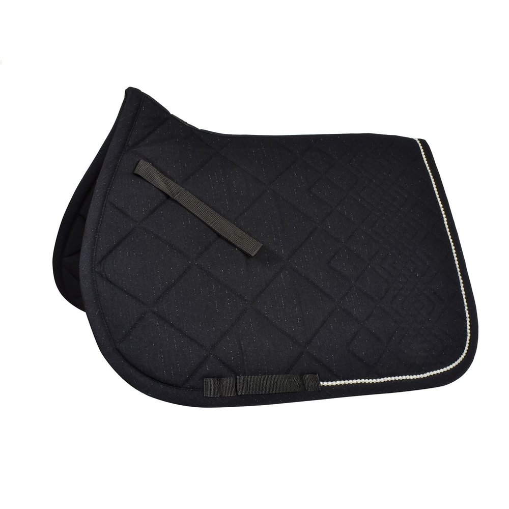 Whitaker Carnaby Horse Saddlepad (Full) (Black)