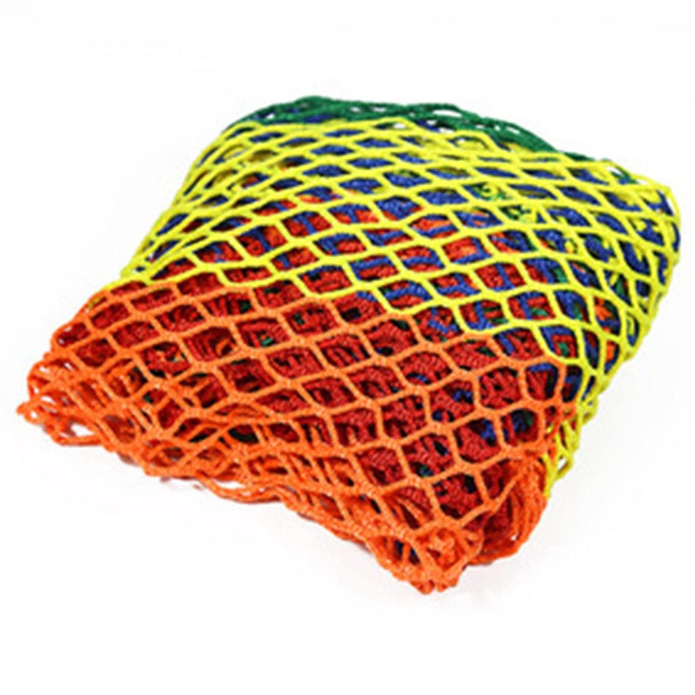 KFGDFD Nylon Rope Safety Net Football Field Basketball Court Fence Isolation Net No Knot Net Table Tennis Badminton Block Customizable Color : 10cm mesh, Size : 1x5m(3x16ft)