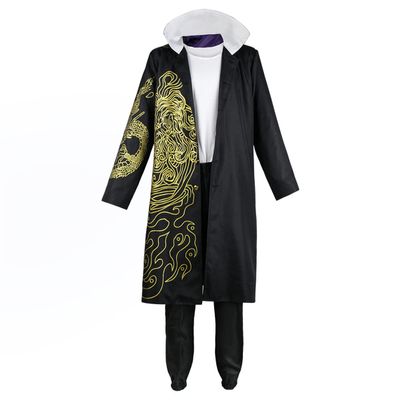 Weixu Cosplay Costume Trench Uniform Suit Halloween Carnival Outfits for Men Women XS