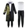 Weixu Cosplay Costume Trench Uniform Suit Halloween Carnival Outfits for Men Women XS view 3