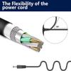 Digipartspower 6V AC DC Adapter for Nordictrack Cycle Treadmill 1750 A2550 Pro C1500 C900 Power view 4