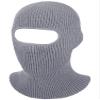 SATINIOR 1 Hole Ski Mask Winter Knitted Balaclava Warm Full Face Mask Windproof Head Cover for Men Women Sports Outdoor(Medium,Light Gray) view 1
