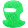 SATINIOR 1 Hole Ski Mask Winter Knitted Balaclava Warm Full Face Mask Windproof Head Cover for Men Women Sports Outdoor(Medium,Fluorescent Green) view 1