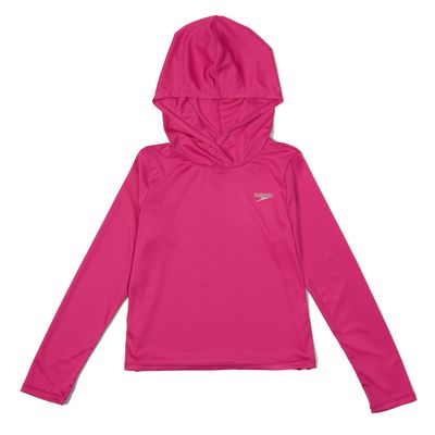 Speedo Girl's Uv Swim Shirt Long Sleeve Rashguard