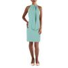 Vince Camuto Womens Tie Neck Short Halter Dress Green 14 view 1