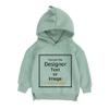 MYGBCPJS Kid Custom Text Image Hoodie Sweatshirt Tops Design Your Own Boys Girls Personalize Pullover Clothes Coat