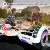 SIMATE Hoverboard, Bluetooth All Terrain Hover Boards with LED Lights and APP Control, Gifts for Kids Adults Girls Boys, for All Ages view 2