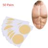 50 Pairs Nipple Covers for Men Marathon Runners, Soft Nipple Protector Breathable Portable Chafing Breathable Disposable Nude Color Nipple Cover view 2